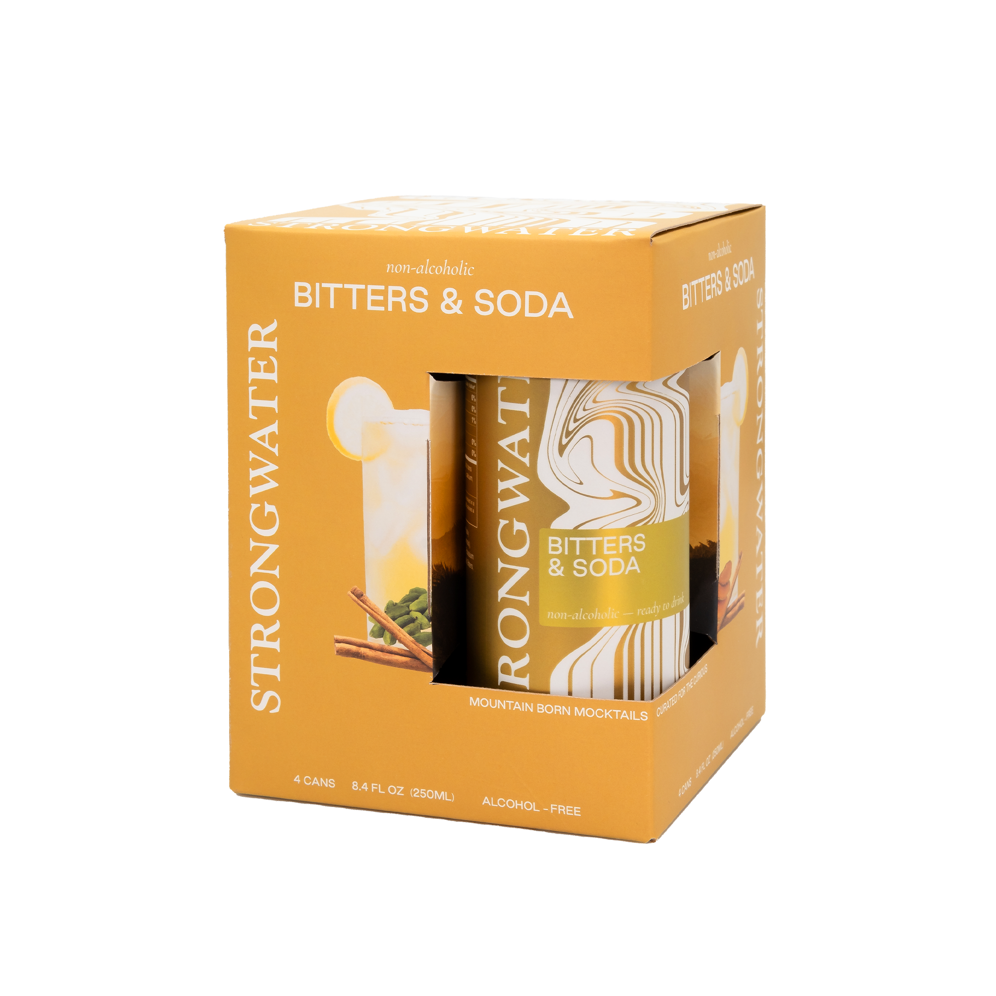 Strongwater - Sparkling NA Golden Spritz - Bitters & Soda