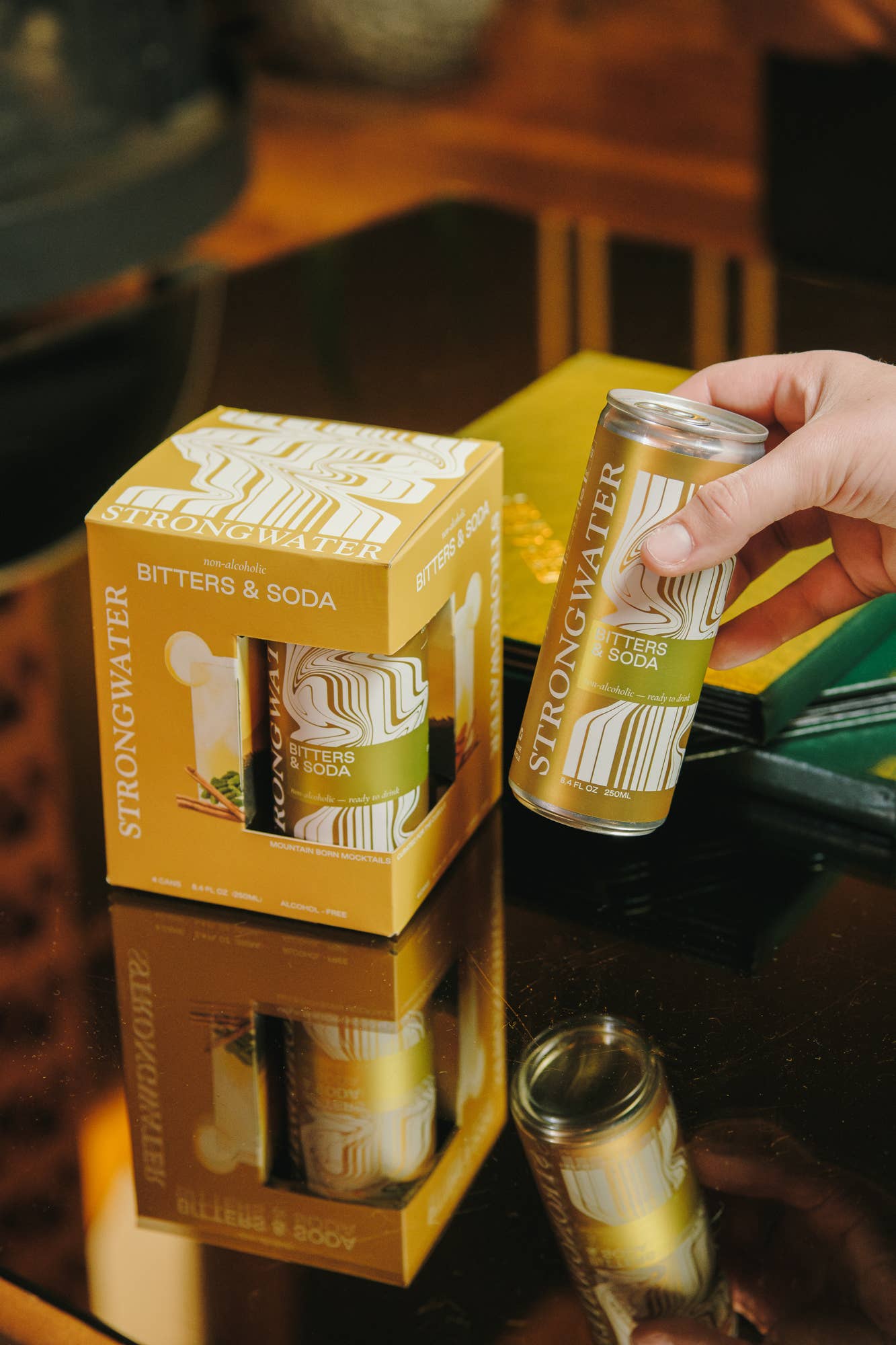 Strongwater - Sparkling NA Golden Spritz - Bitters & Soda