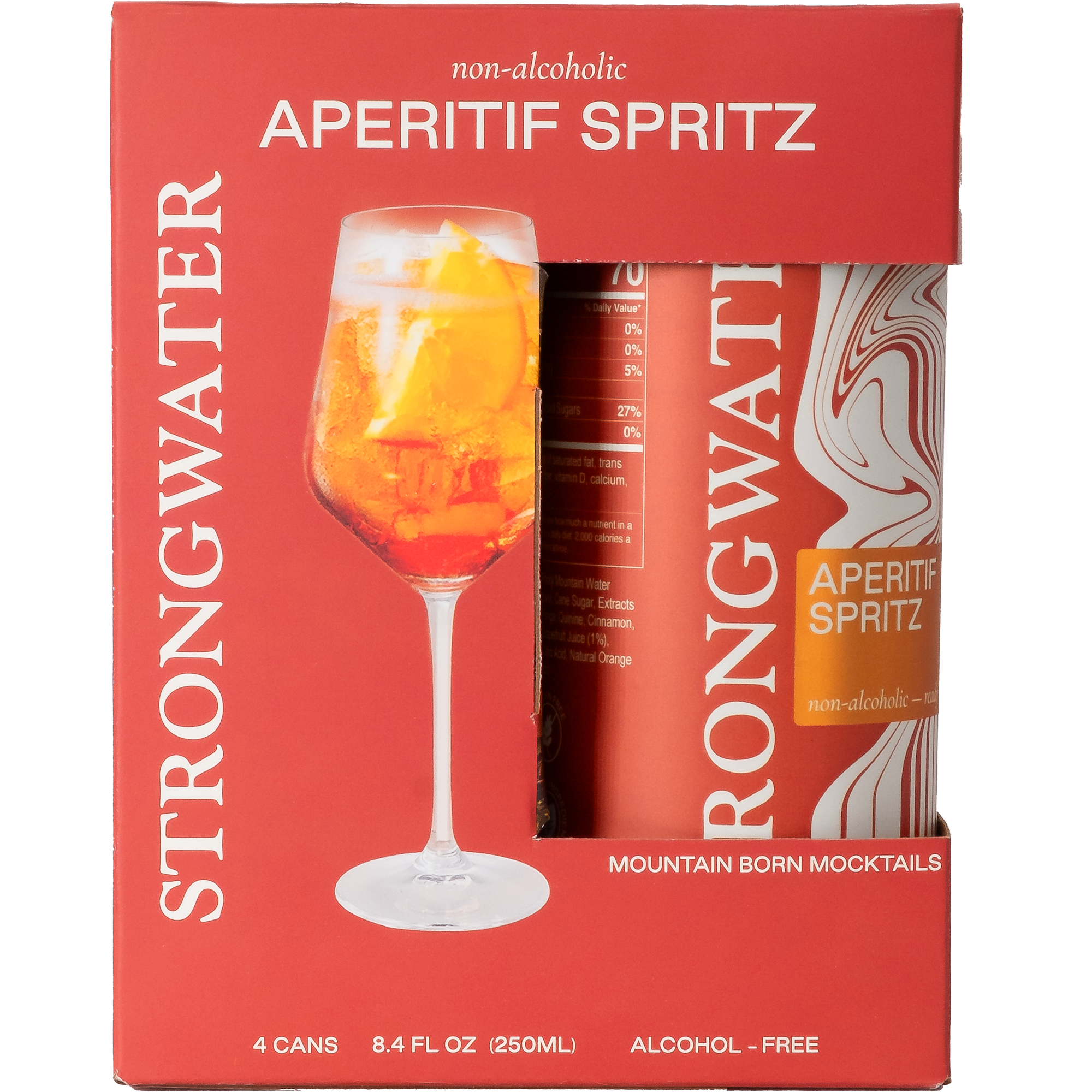Strongwater - Sparkling NA Aperitif Spritz - Aperol Spritz Mocktail