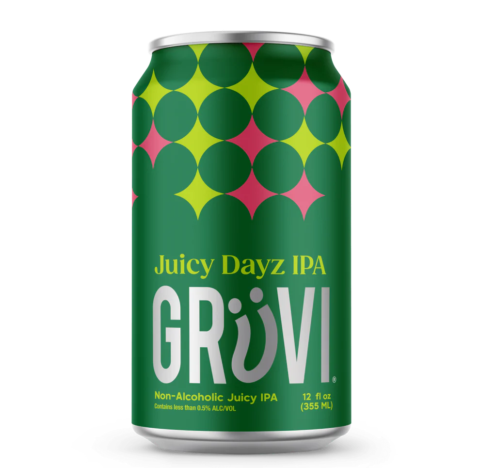 Grüvi Beer- Non Alcoholic Juicy IPA