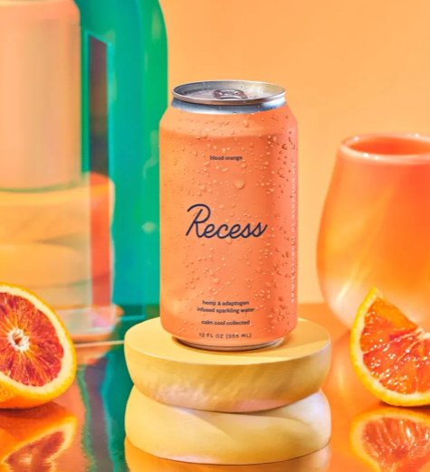 Recess - sparkling water infused adaptogens for calm & clarity