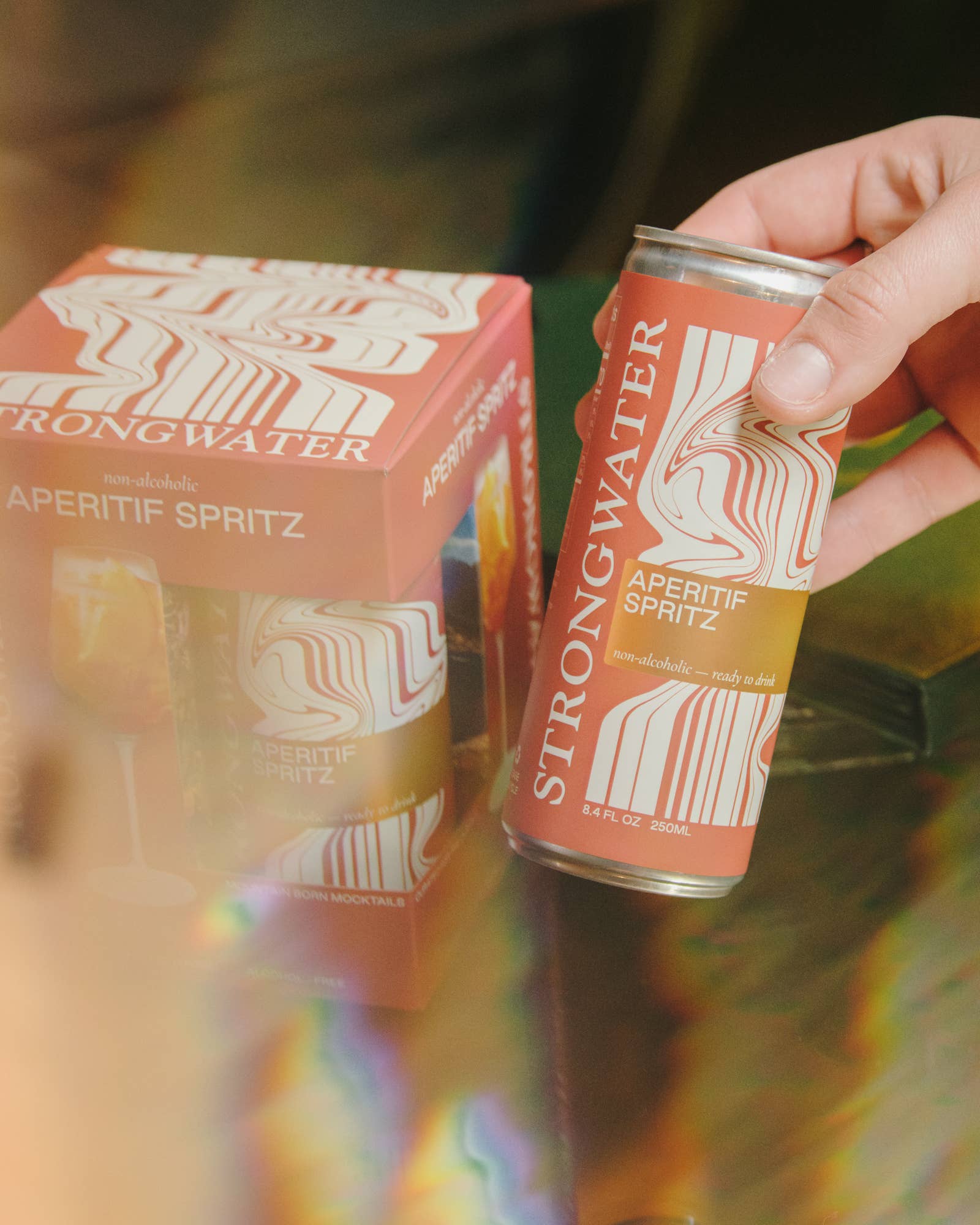 Strongwater - Sparkling NA Aperitif Spritz - Aperol Spritz Mocktail